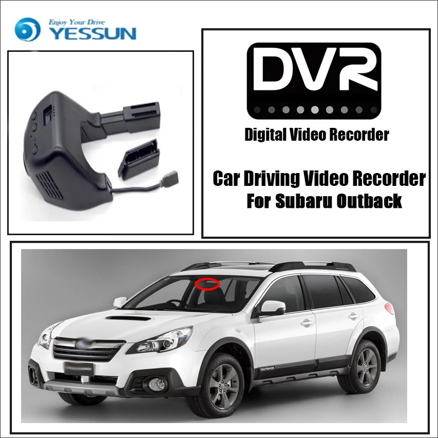 YESSUN для Subaru Outback Автомобильный видеорегистратор вождения Wifi DVR мини камера Novatek