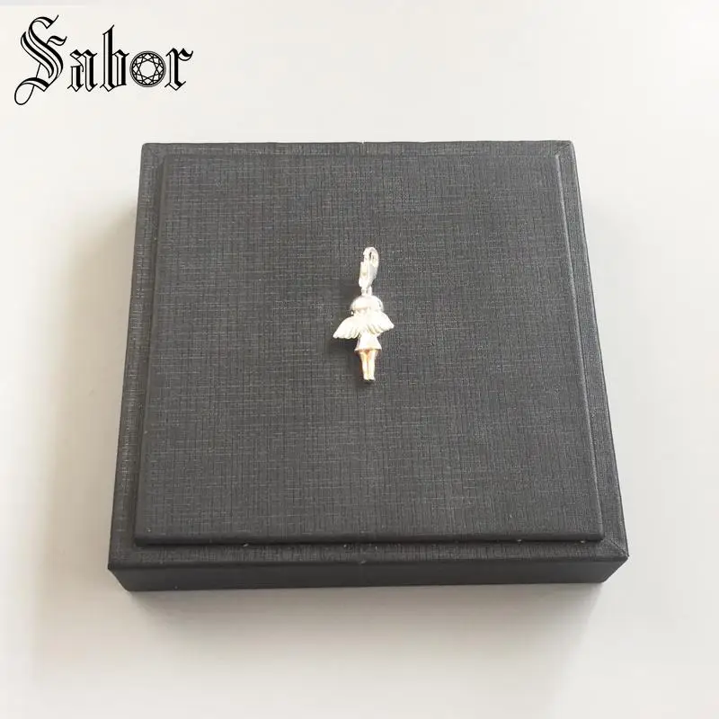 thomas Guardian Angel Charm gifts DIY Accessories Jewelry For Women 2020 Gift Silver color Fit Bracelet jewellery charms | Украшения и