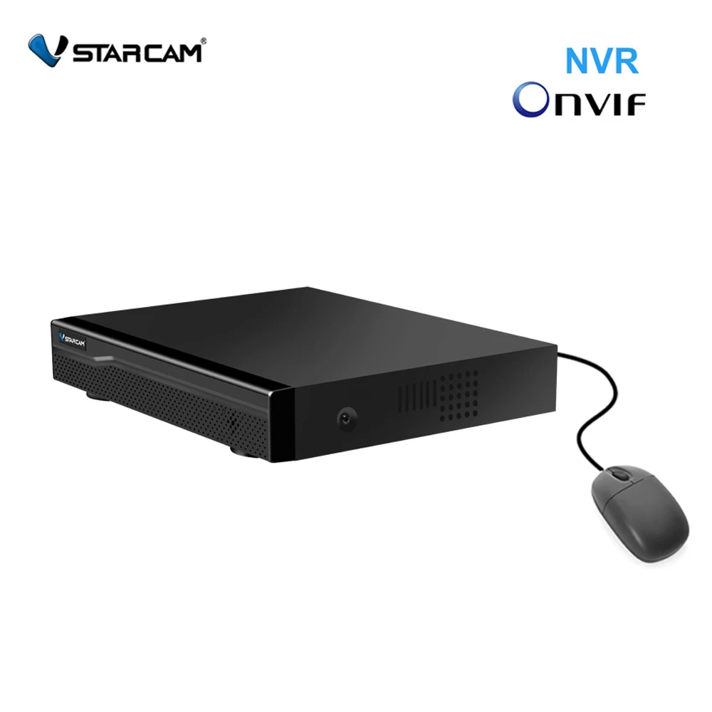 VStarcam HD 8CH NVR аудио вход 9 канальный сетевой видео Регистраторы для IP камера