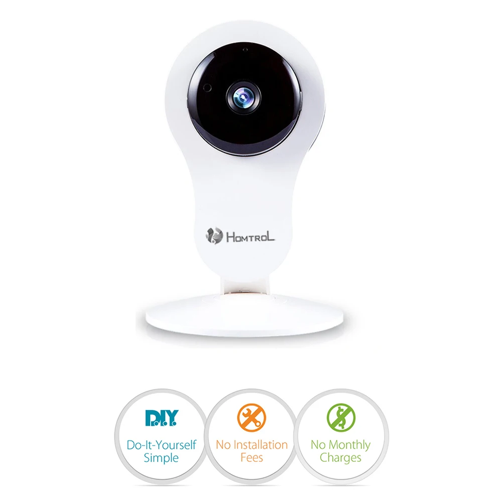 HD Motion Sensor Wireless IP Camera IR-Cut Night Vision Audio Recording Network CCTV Onvif Indoor | Безопасность и защита