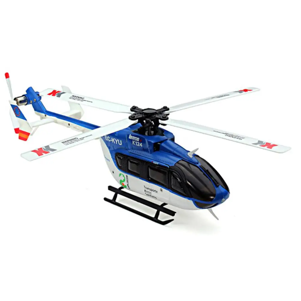 RC Helicoper K124 bnf RTF 6CH бесщеточный двигатель 3D вертолет система совместима с FUTABA S-FHSS дистанционное управление самолетом игрушки
