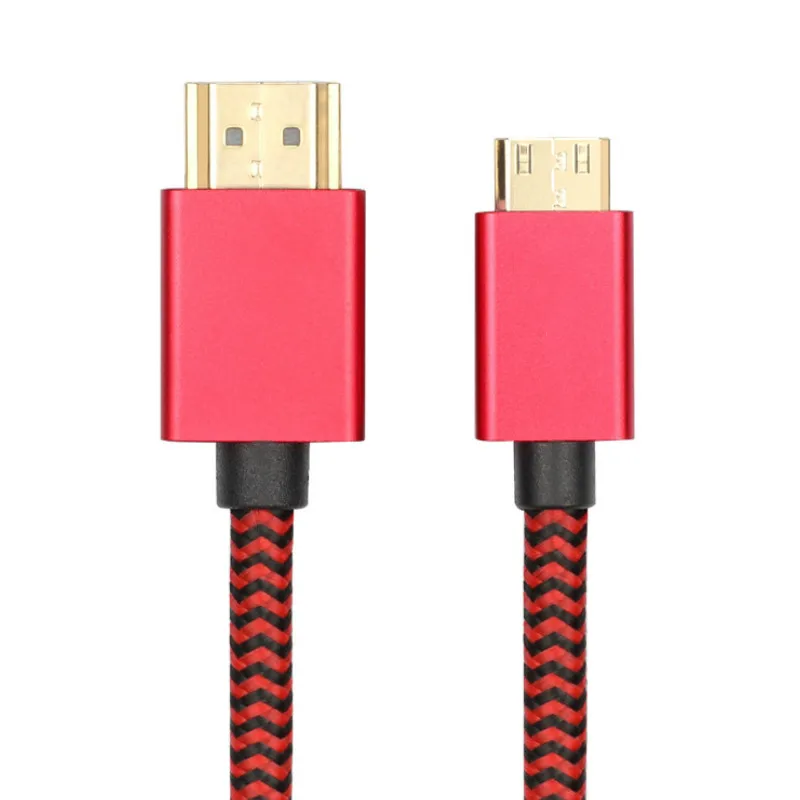 Высокоскоростной мини-кабель HDMI совместимый с 4K @ 60 Гц 1080p для планшетов