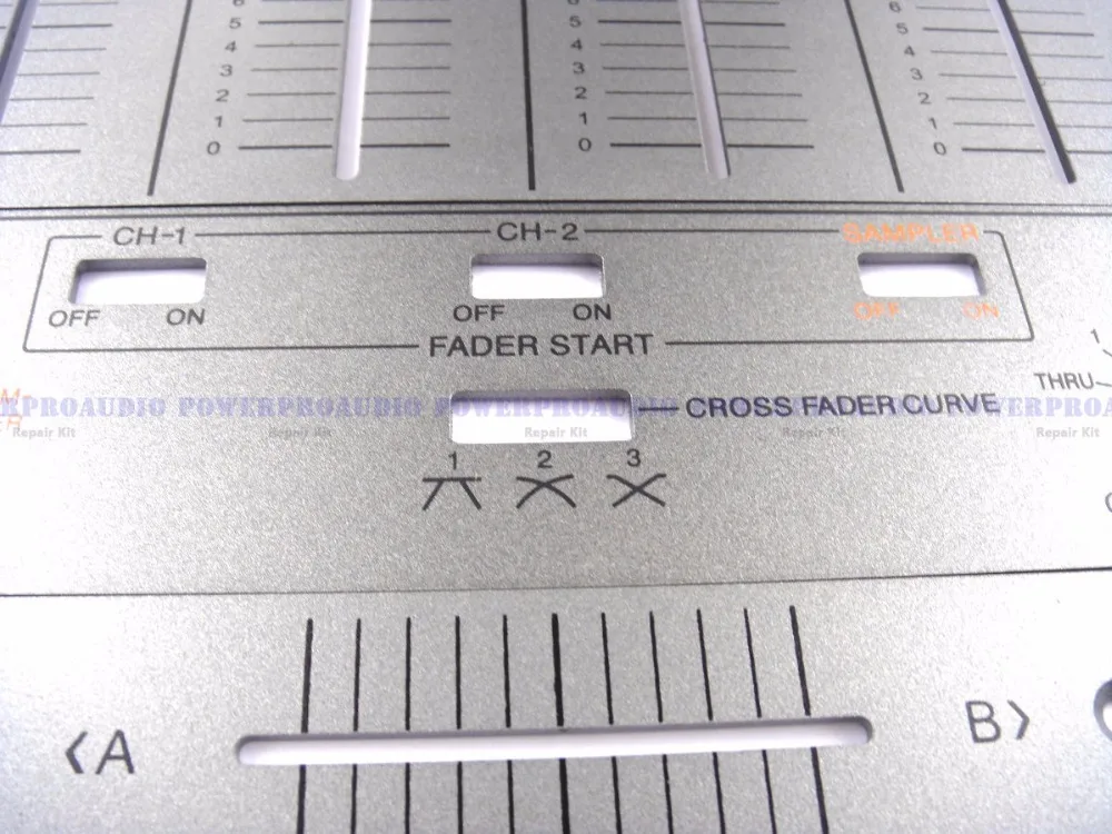 Основная Лицевая панель DNB1075 Fader DAH2100 DAH2448 Сменные пластины для Pioneer DJM600|Аксессуары