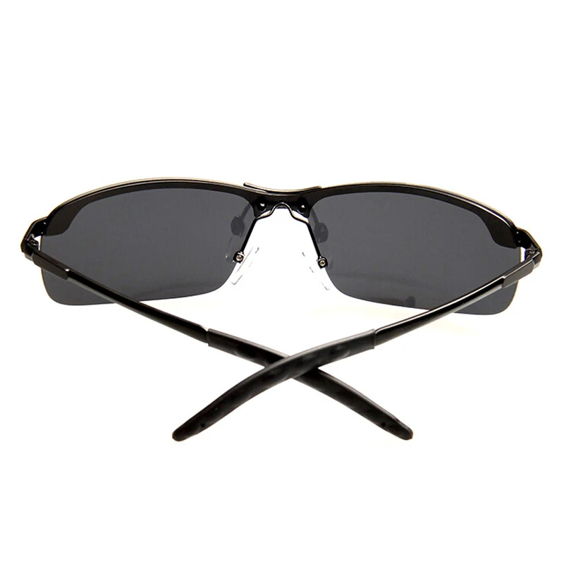 Бесплатная доставка настоящие солнцезащитные очки половина рамки anti UV