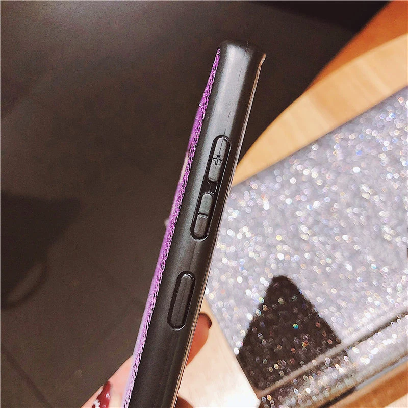 Gradient Glitter Bling Case For Samsung Galaxy S8 S9 Plus S7 Edge Note 9 8 J2 Pro J5 J7 Prime 2016 J3 2017 A6 A8 A7 A9 2018 |