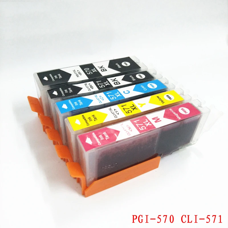 Vilaxh PGI 570 CLI 571 PGI570 чернильный картридж XL для Canon Pixma MG5750 MG5751 MG5752 MG6850 MG7750 MG6853 MG7753 TS5050