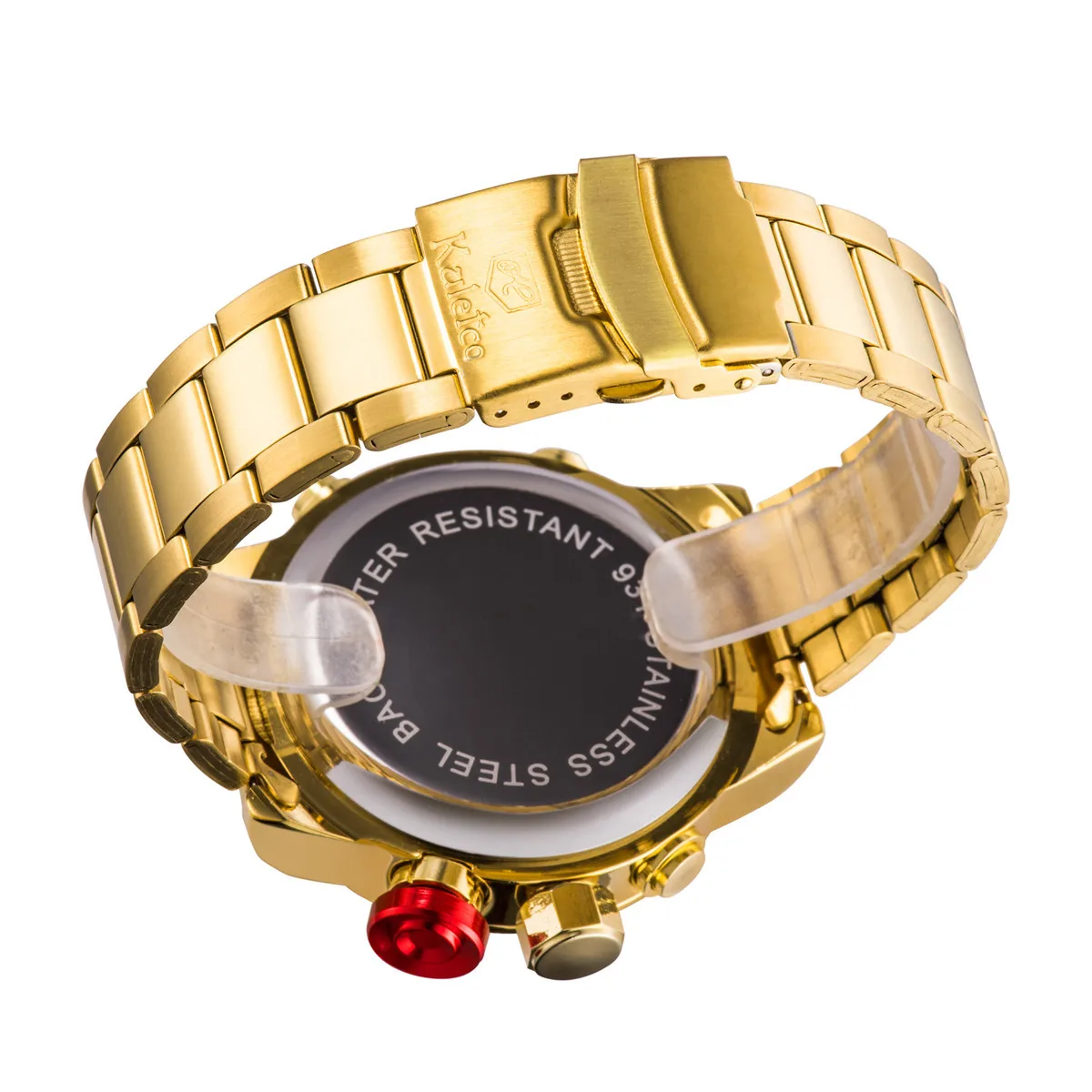 Мужские кварцевые часы со светодиодной подсветкой в стиле милитари | Наручные