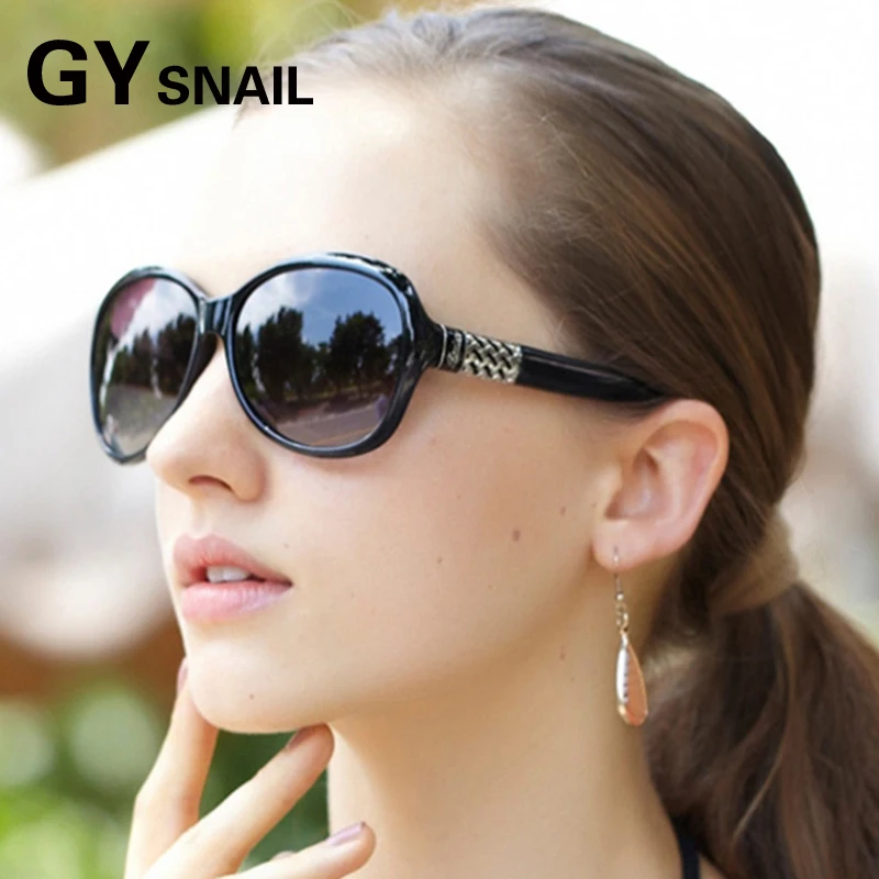 GYSNAI fashion sunglasses for women 2017 Oval Lens Plastic UV400 Elegant Women Sun Glasses High Quality Driving Brand Sunglasses |