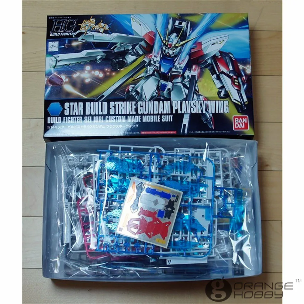 OHS Bandai HG Build Fighters 009 1/144 Star Strike Gundam Plavsky Wing Mobile Suit Assembly Model Kits oh | Игрушки и хобби