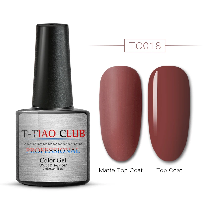 FS04971 T-TIAO CLUB матовый Гель-лак для ногтей 7 мл Лак для дизайна ногтей Гибридный впитывающий Гель-лак стойкий Гель-лак матовый верхний слой гель - Цвет: FS04971