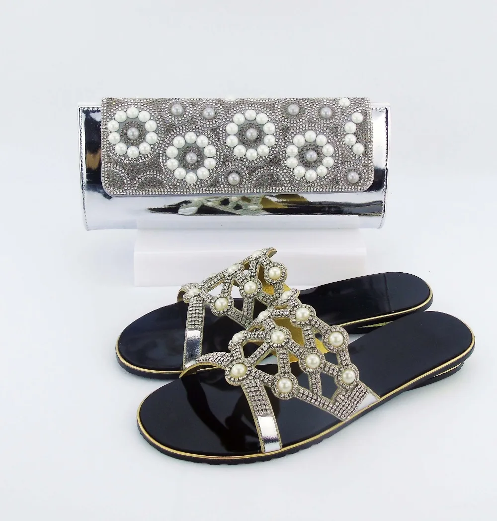 Doershow/итальянский комплект из обуви и сумки высокого качества женские босоножки в