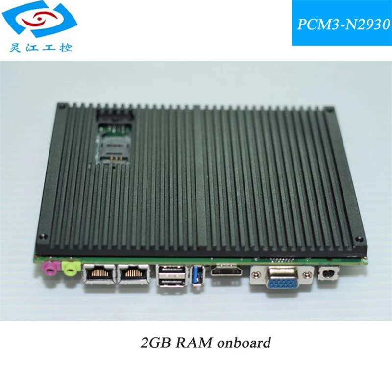 Поддержка LVDS / HDMI все в одном безвентиляторный материнская плата Quad core J1900