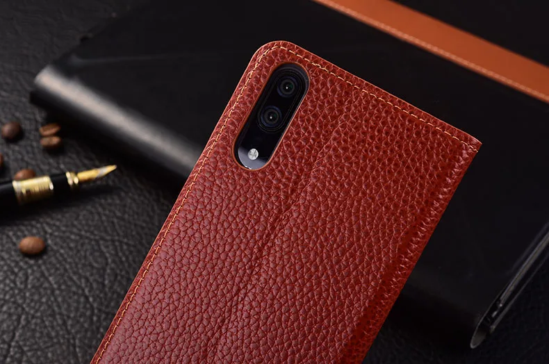Чехол из натуральной кожи для Huawei p20 pro чехлы задней панели Kezihome huawei NOAV 3e P2 Lite