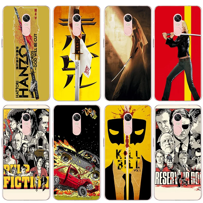 Чехол для телефона Kill Bill Art мягкий силиконовый чехол из ТПУ Для Xiaomi Mi Redmi Note 3 3S 4 4X 4A
