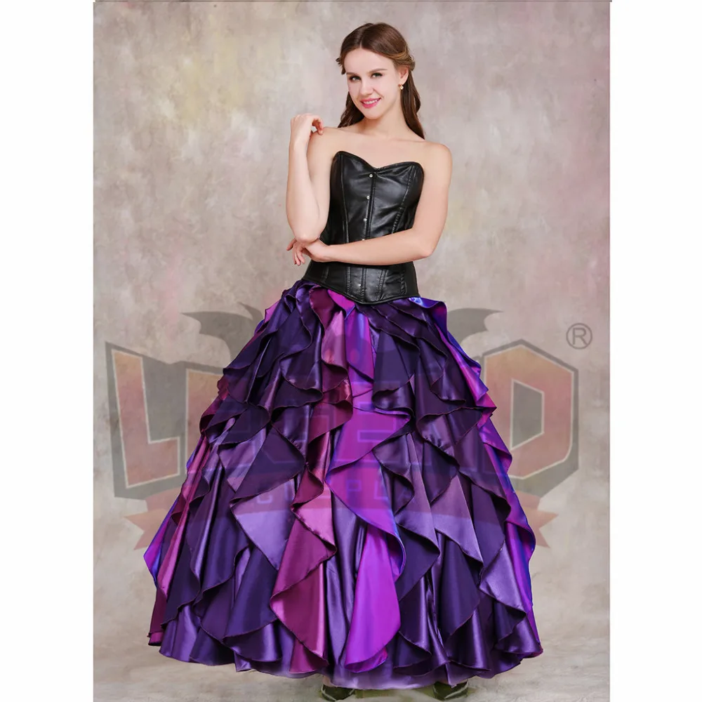 Русалочка морская ведьма платье Урсулы костюм для взрослых женщин маскарадный