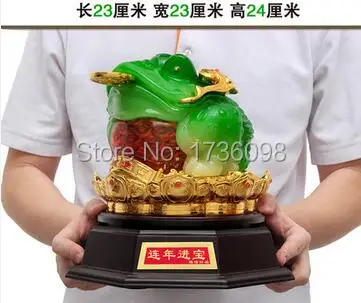 ZSR628&gt 4 цвета счастливые большие украшения в виде жаб три ноги жаба бизнес подарки