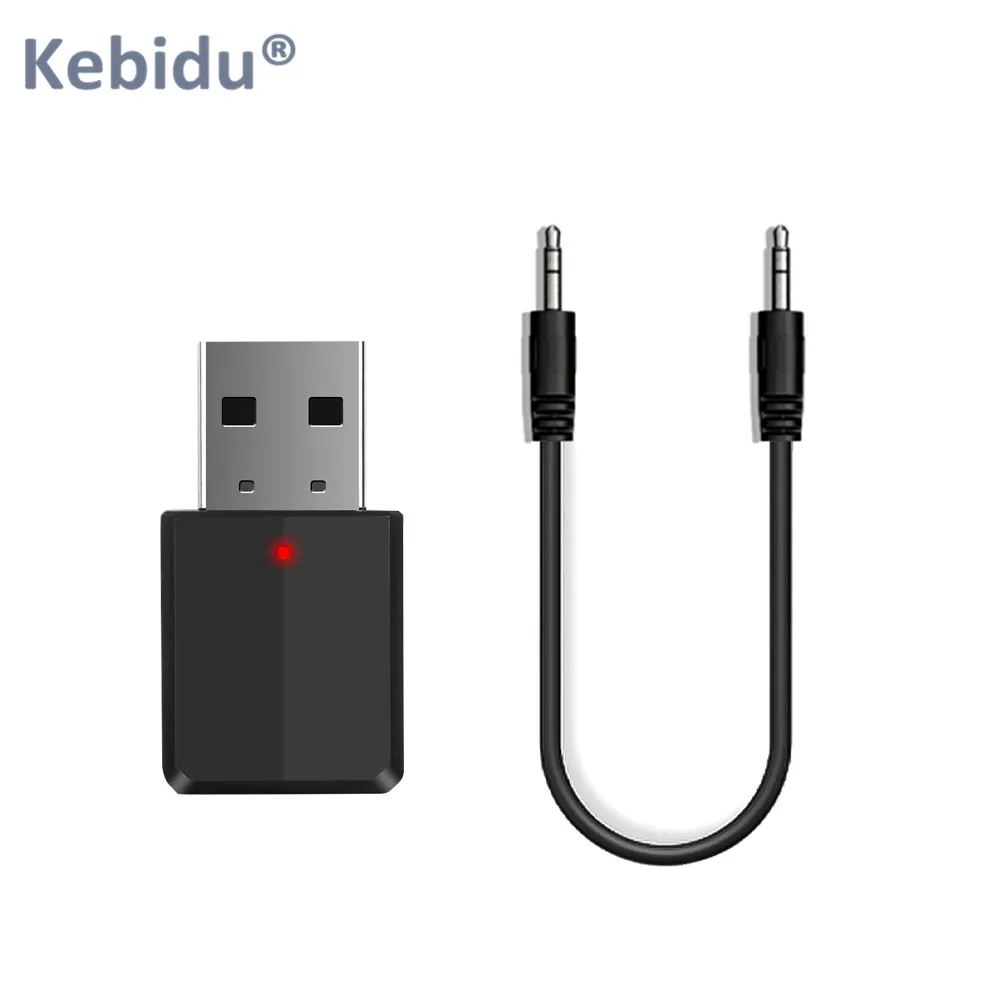 Bluetooth 5 0 аудио приемник передатчик беспроводной адаптер Мини 3 мм AUX Стерео для ТВ