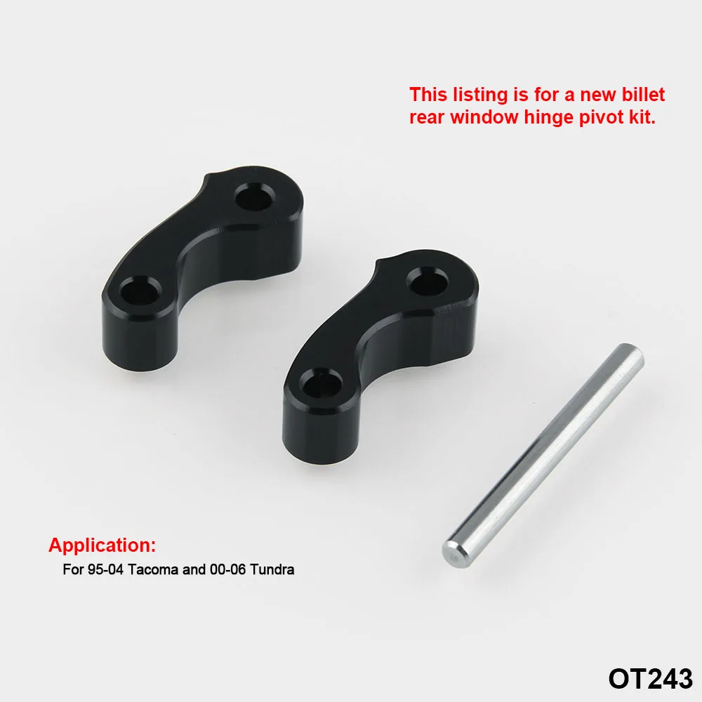 2 шт./компл. алюминиевая петля с защелкой на заднее четверть окна поворотный