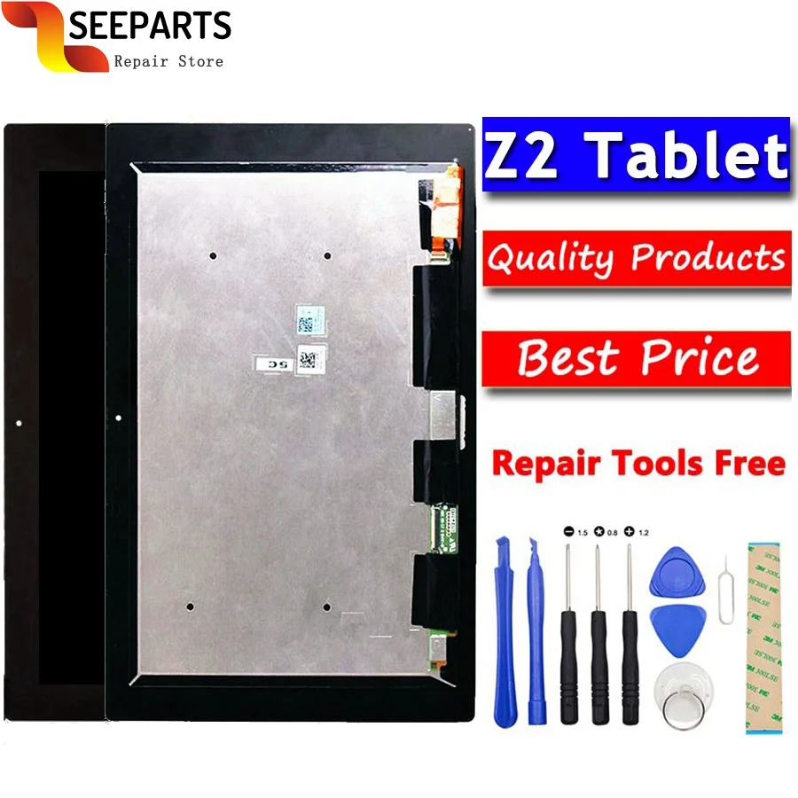 Сенсорный экран дигитайзер панель жк дисплей для Sony Xperia Tablet Z2 SGP511 SGP512 SGP521 SGP541