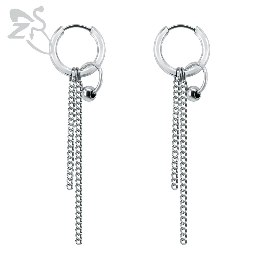 Мужские Серьги Moda 2020 модные ювелирные изделия для мальчиков с длинными