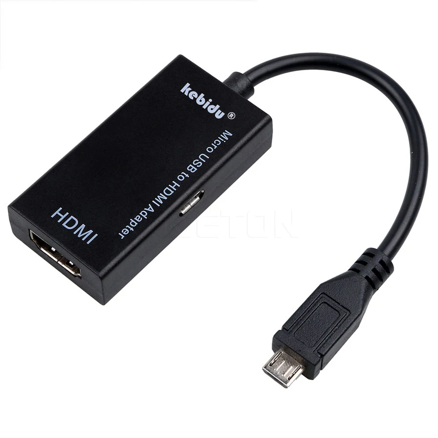 Kebidu 1080P кабель Mirco HDTV адаптер USB к HDMI-Совместимость для Samsung SONY LG G2 G3 | Электроника