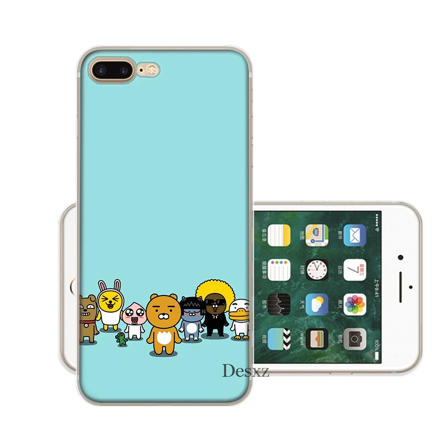 Забавный какао мобильный телефон чехол жесткий для iPhone 5 5s SE 6 6s 7 8 Plus 11 Pro X XR XS Max