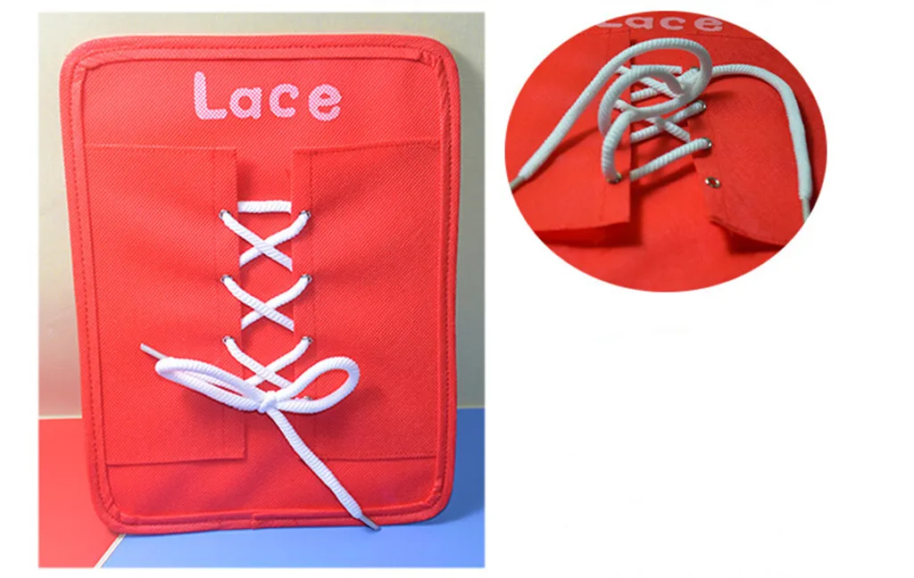 Набор детских игрушек на молнии с кнопками и пряжкой кружевной пластиной для