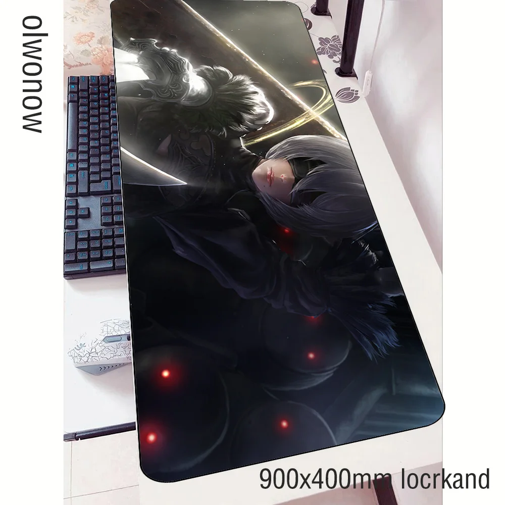 Игровой коврик для мыши nier padmouse 900x400x3 мм игровой гаджет геймер компьютерный стол