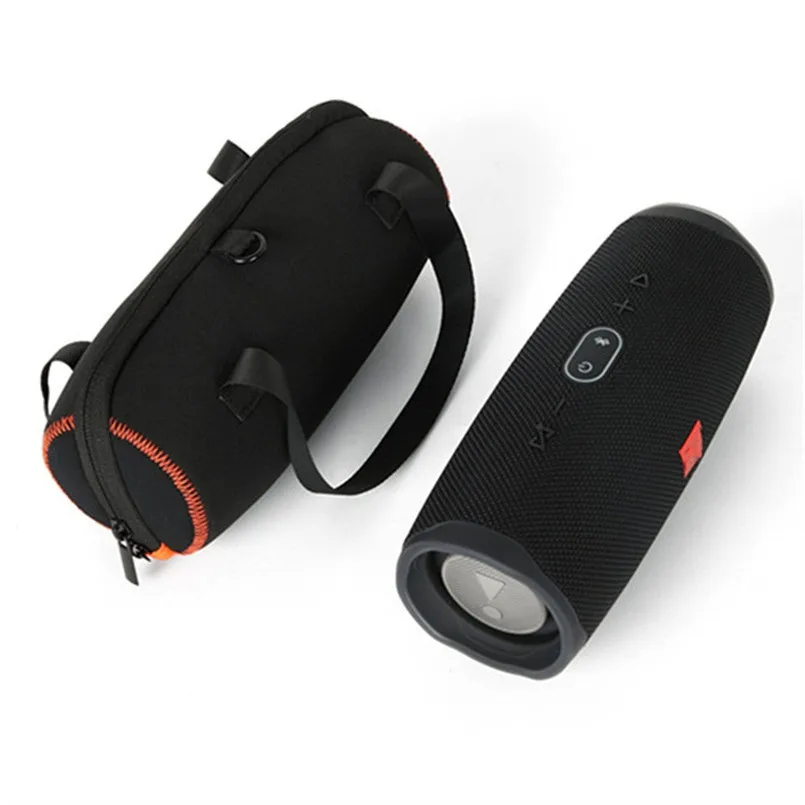 Чехол на молнии для JBL Charge 4/JBL Pulse 3 Дорожный чехол с держателем и ручкой переноски