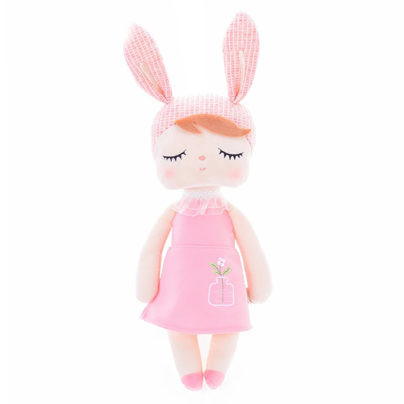 New Pink Rabbit Metoo Плюшевые игрушки Анжела куклы мягкие игрушки девочка носить подарок игрушки Дети мультипликационный кролик в стиле кавай - Цвет: New Pink Rabbit