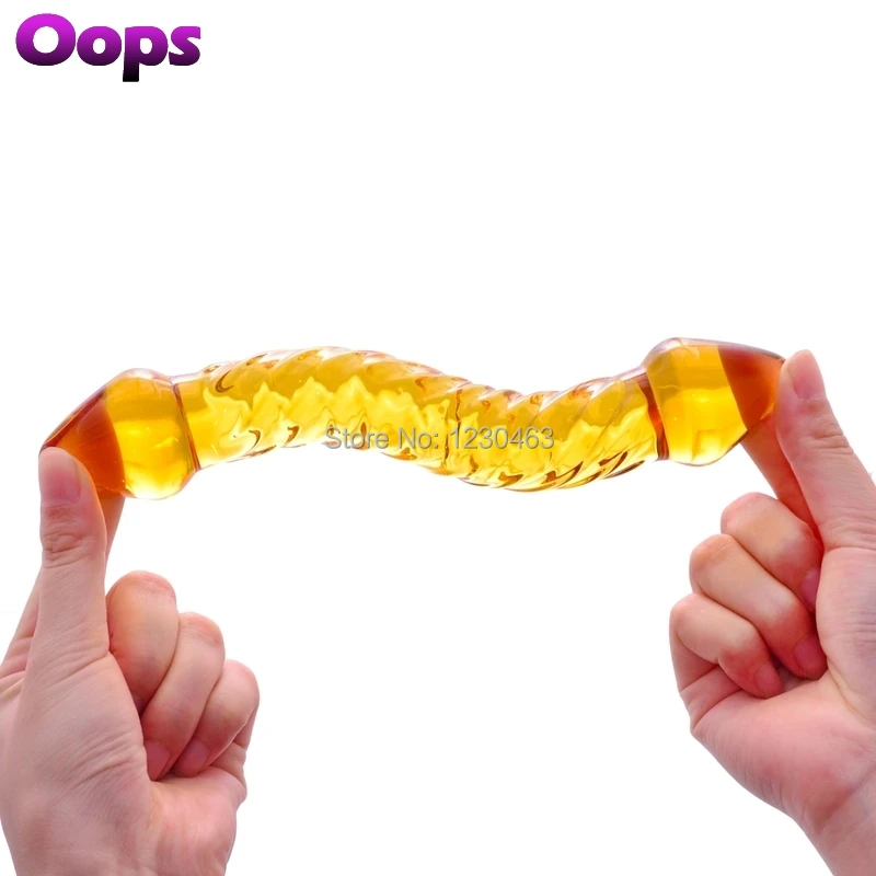 Двойное Стекло Анальные Фаллоимитаторы Кристалл Анальный Анальная пробка