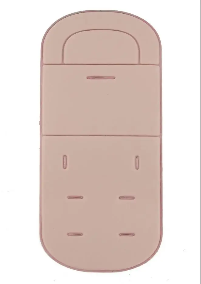 2 Light Khaki Подушечка Для сиденья детской коляски Детская Тележка сиденье коляска вкладыш Моющийся хлопок коврик для коляски аксессуар - Цвет: 2 Light Khaki