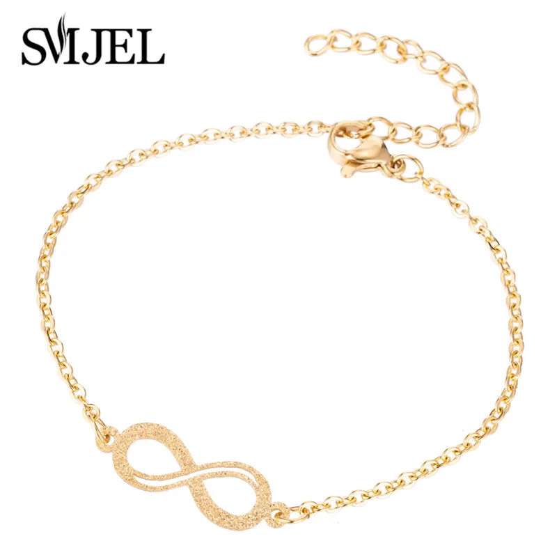 Gold SL180 SMJEL минималистский Кристалл Циркон снежинка Ювелирные Изделия Ручной елки украшения элегантные браслеты с цветами браслеты - Окраска металла: Gold SL180