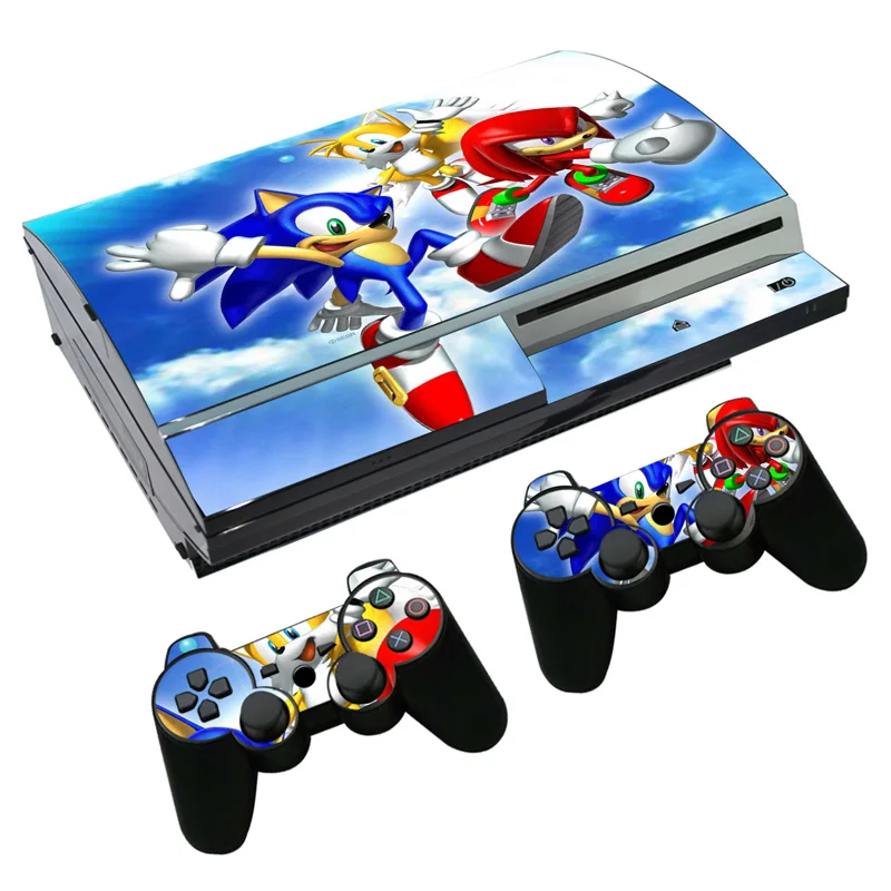 Виниловая наклейка Sonic Heroes для PS3 Fat PlayStation 3 приставка и контроллеры Skins|Наклейки| |