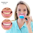 Набор для отбеливания зубов AuQuest, мини-инструмент для отбеливания зубов со светодиодсветильник кой, зубной порошок