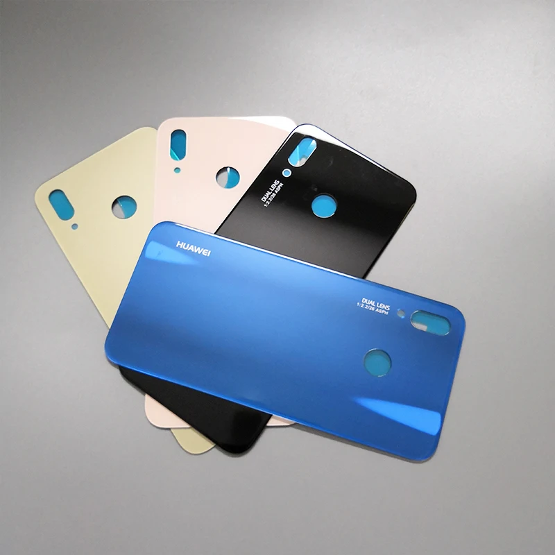Huawei P20 Lite / Nove 3e оригинальная задняя крышка для аккумулятора 3D стекло с
