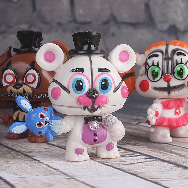 8 шт./компл. Five Nights At Freddy's пять ночей у Фредди с рисунком персонажей из игры в Freddys