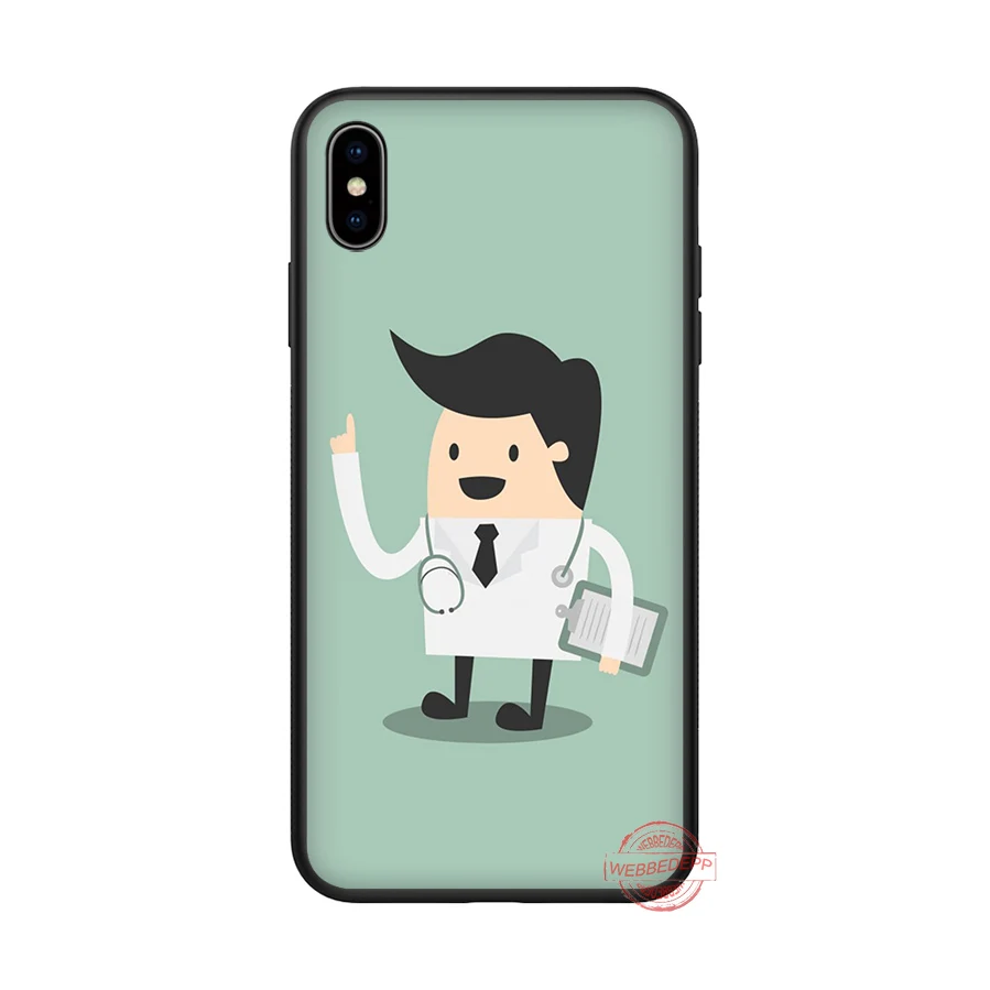 Мягкий силиконовый чехол для iPhone 8 7 6S 6 Plus 11 Pro XS Max XR X 5 5S SE - Цвет: 5
