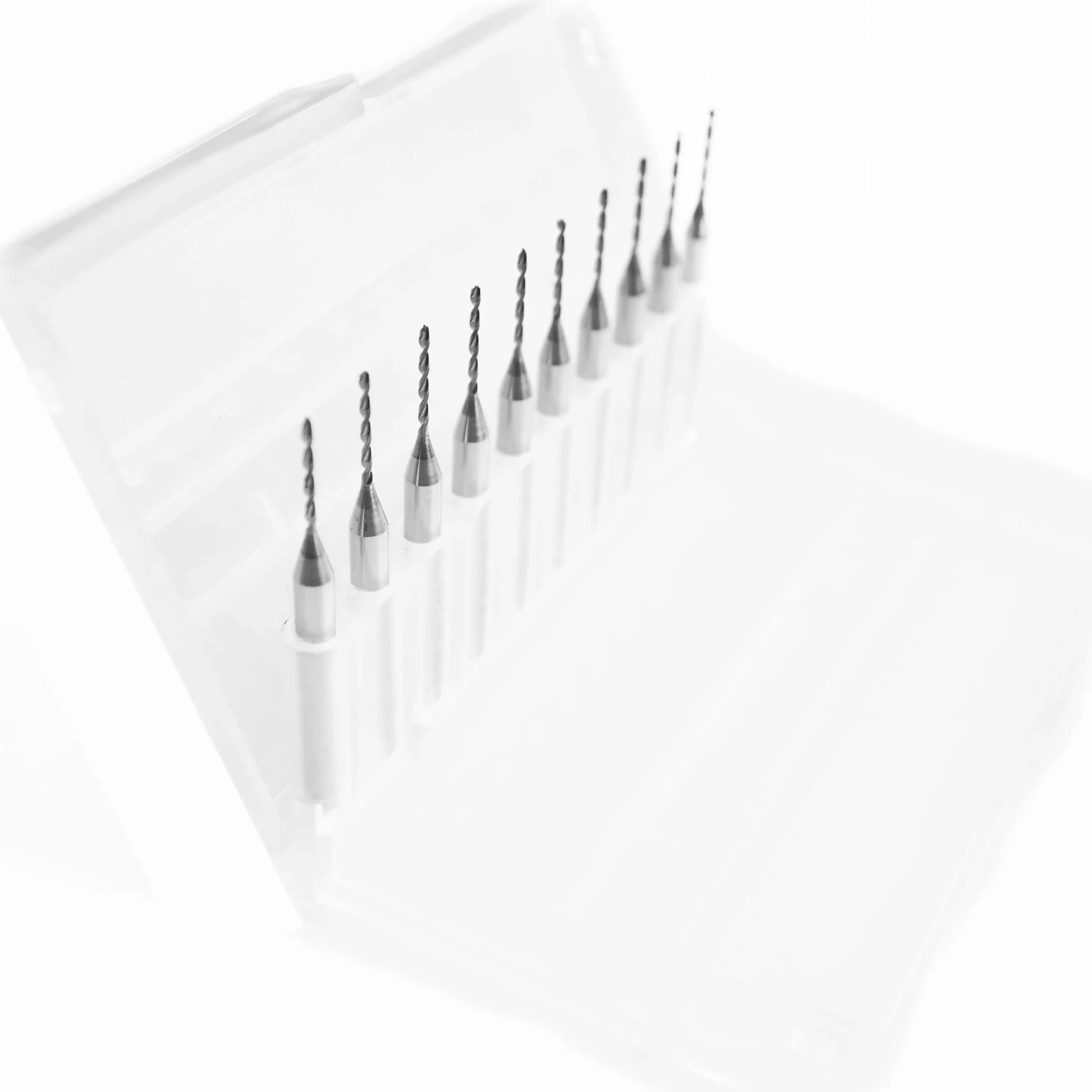Карбидные микро сверла-CNC PCB Dremel 0 3 мм 4 5 6 7 8 9 1 2 10 шт. сверла стандарта | Электронные