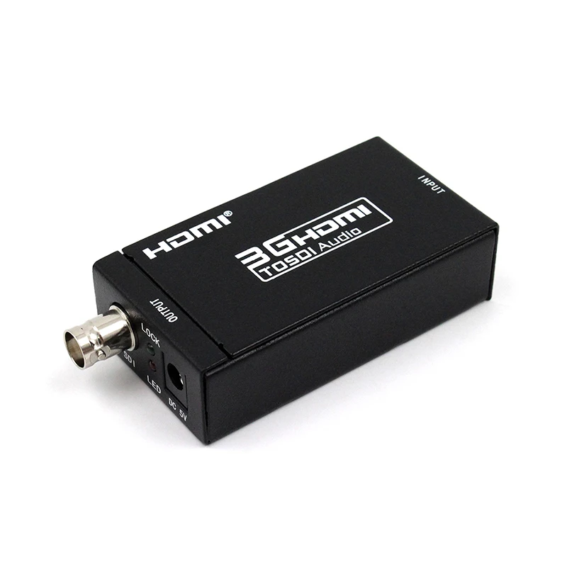 Мини 3G 1080P HDMI в SDI видео конвертер SD/HD/3G кабель с адаптером питания розничной