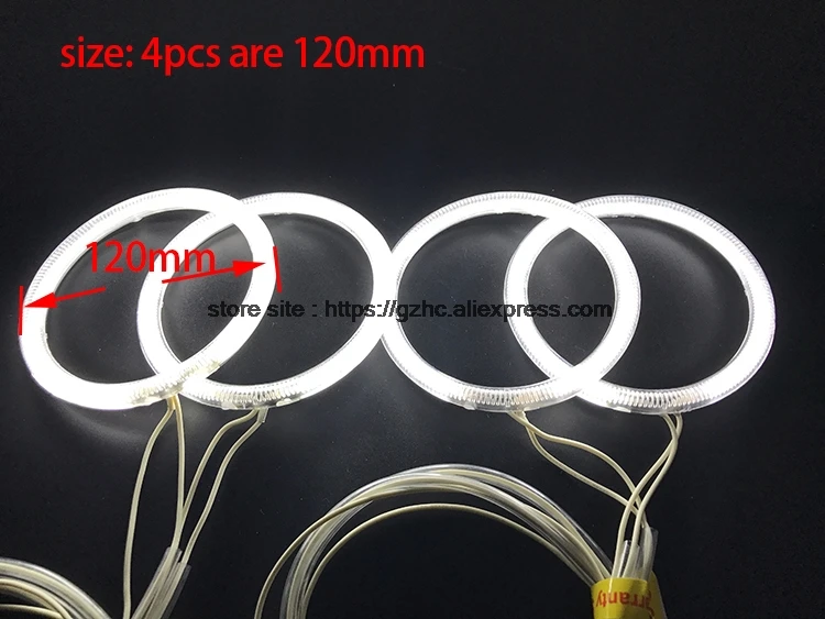 HochiTech для BMW E30 E32 E34 1984 1990 ультра ярсветильник дневной свет DRL CCFL глаза ангела демон