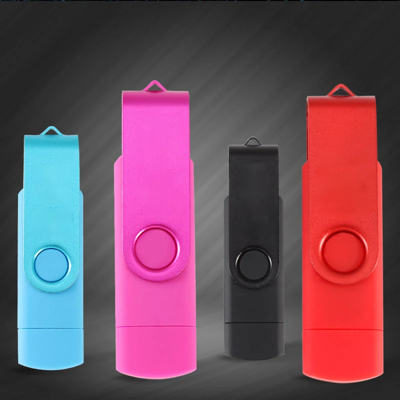 Biyetimi 2018 смартфон с usb флэш накопитель металл ручка привода 64 gb флешки 8 OTG внешних