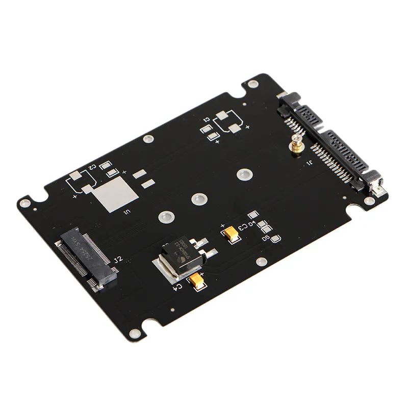B + M ключ гнездо 2 м. для NGFF (SATA) SSD на 5 SATA конвертер адаптер карта с коробкой