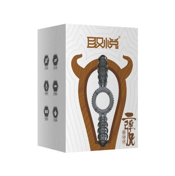 Delay Ejaculation Cock Vibrating Ring Vibrator for Condom Clitoral Stimulator Penis Sleeve Extender Sex Toy Men Couples | Красота и