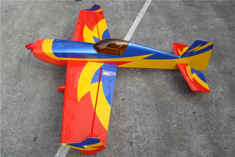 Экстра 330 57 &quotV2 Balsa деревянный фиксированный крыльев радиоуправляемый самолет