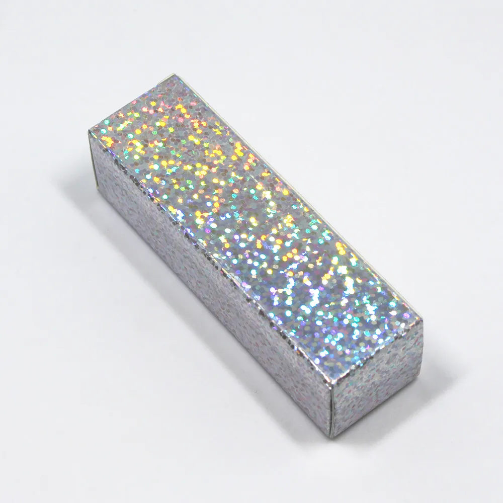 100 шт./лот Лазерная цветная мини крафт-бумага подарочная упаковка коробка