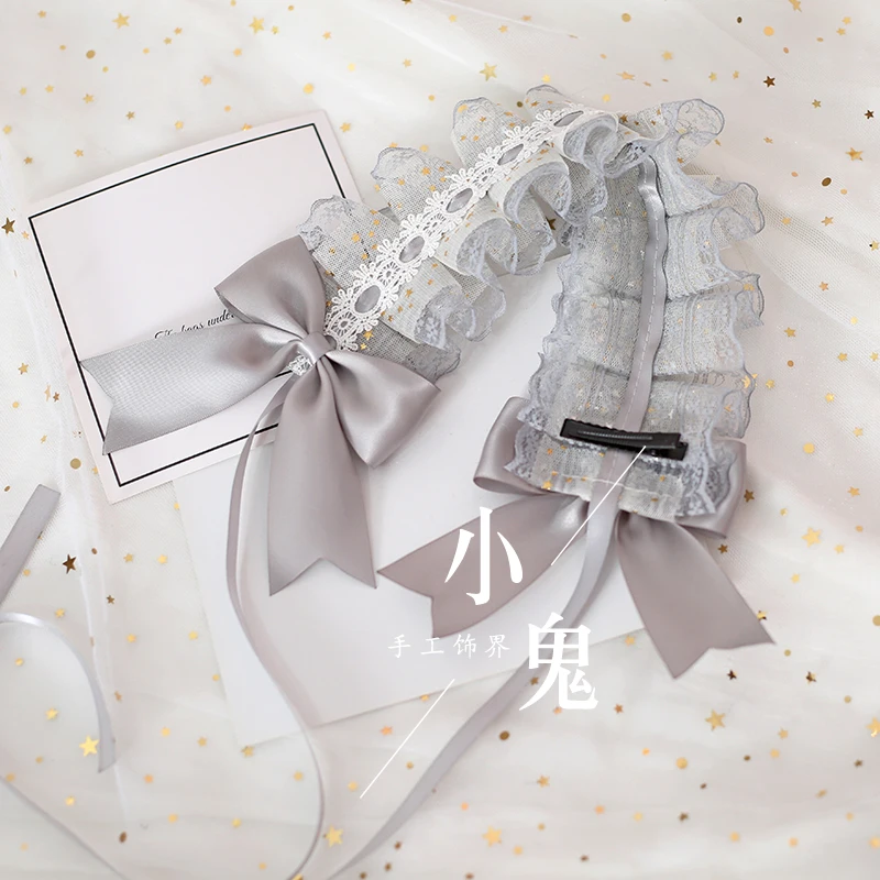 No. 16 hair band Мягкие японские игрушки Лолита Кружевная повязка на голову головной убор Сладкий дикий Ангел улица kc повязка для волос повязка на голову зажим шпилька головной убор - Цвет: No. 16 hair band