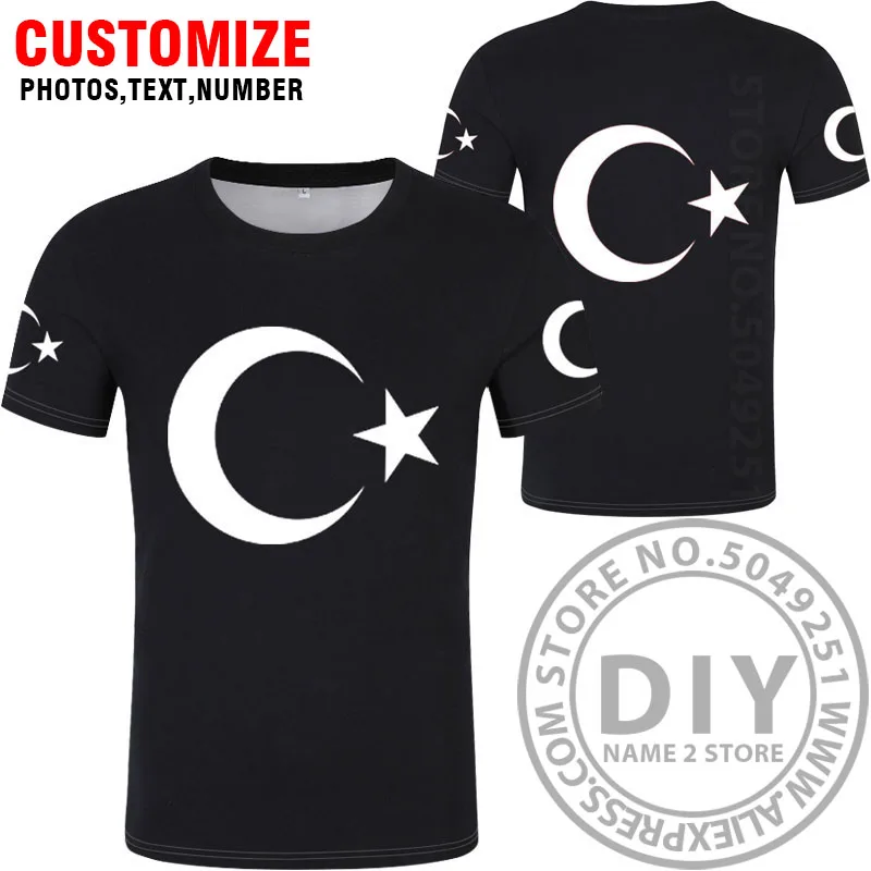 Style 7 Турция футболка diy пользовательское имя номер tur футболка Национальный флаг tr Турецкая Республика Турк страна колледж печать фото одежда - Цвет: Style 7