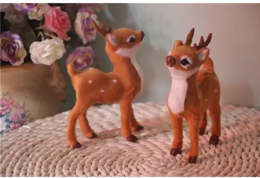 Имитация пятнистого оленя рождественские украшения декор магазина подарок