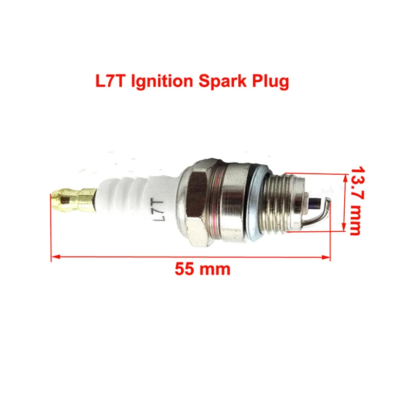 XLSION Aftermarket 3 шт. Свеча зажигания L7T для 47cc 49cc 2 тактный карманный велосипед мини